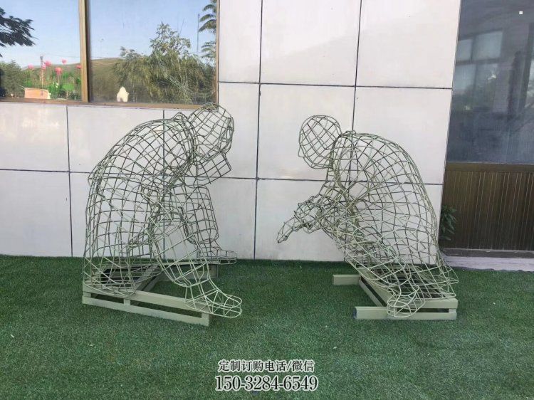 镂空下棋雕塑供需,广场雕塑,铁艺民俗人物雕塑选用 镂空下棋雕塑供需,广场雕塑,铁艺民俗人物雕塑选用